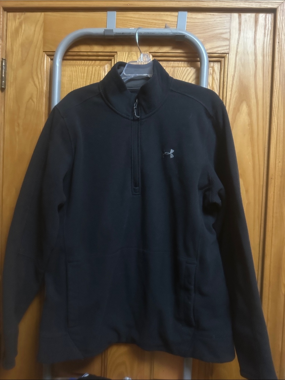 Under Armour Black Half-Zip Pullover Sweatshirt